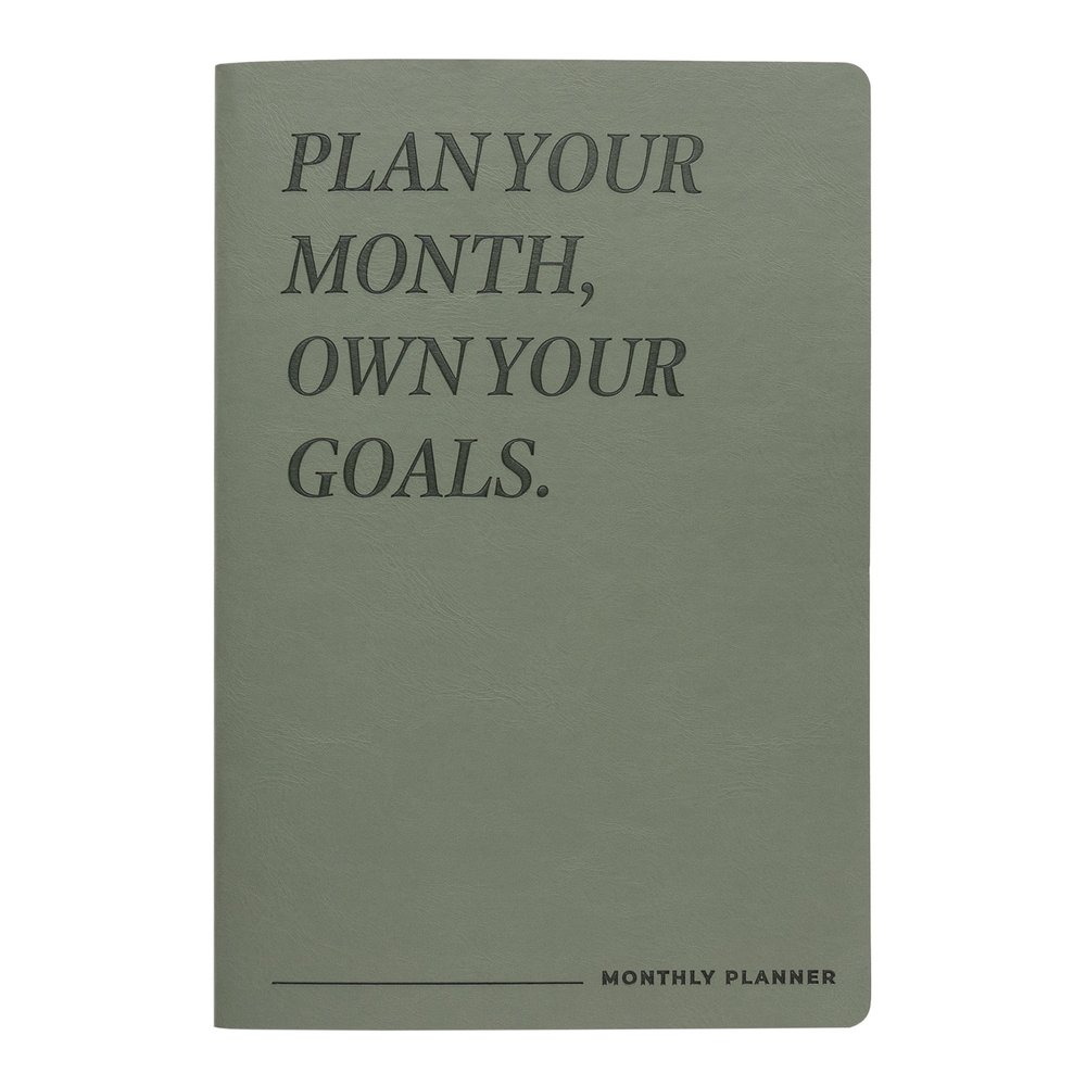 Kokonote - Matcha Latte Perpetual Monthly Planificateur/Organisateur - Multicolore